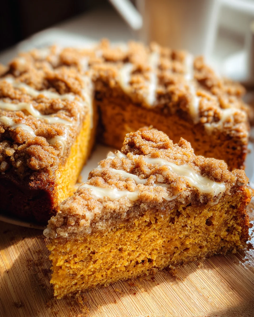 Pumpkin Coffee Cake Recipe