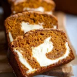 Pumpkin Cream Cheese Bread