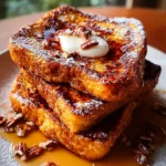 Pumpkin French Toast Breakfast