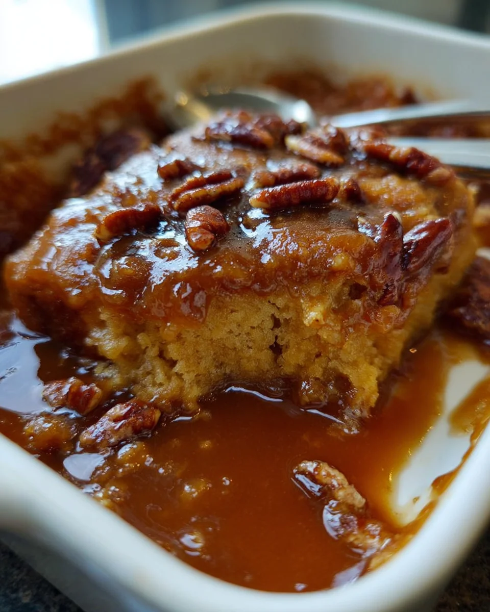 Pumpkin Pecan Cobbler