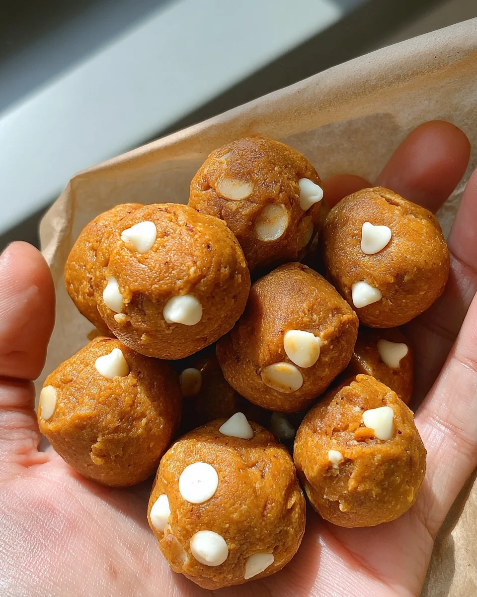 Pumpkin Pie Protein Balls