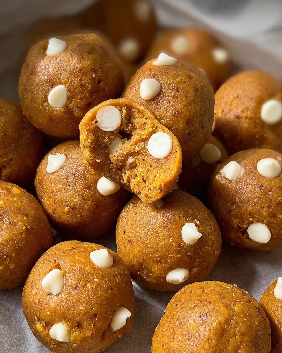 Pumpkin Pie Protein Balls 16 Pumpkin