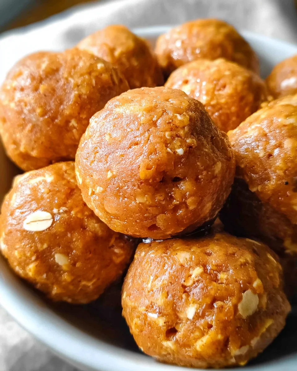 Pumpkin Protein Balls