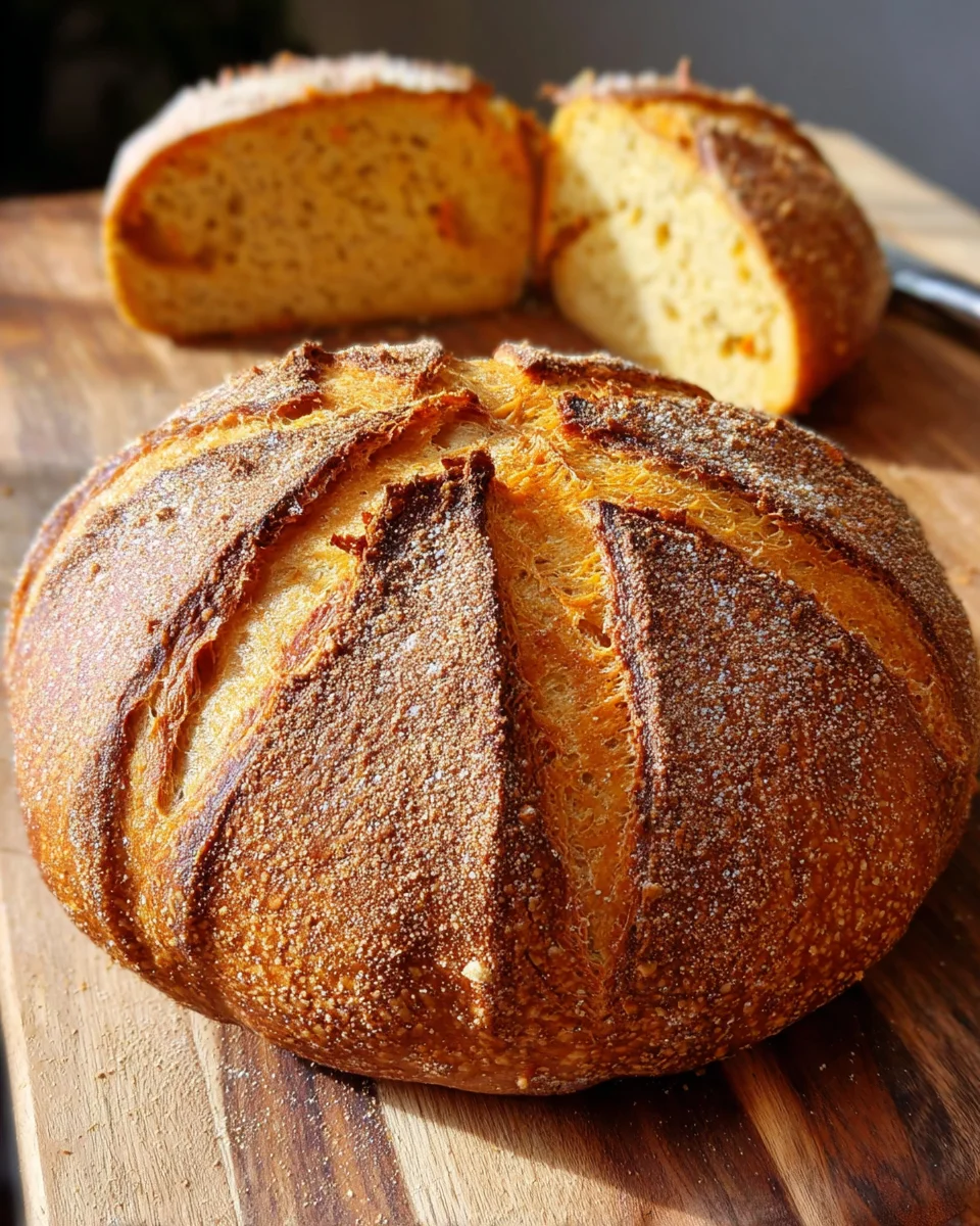 Pumpkin Sourdough Bread