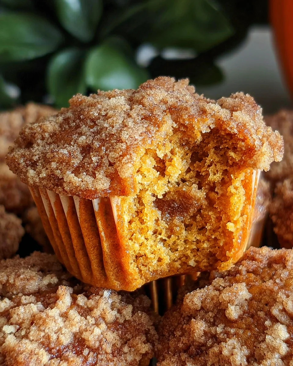 Pumpkin Streusel Muffins