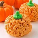 Rice Krispie Pumpkins