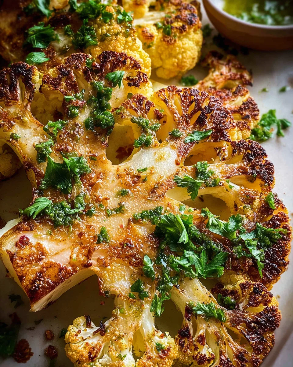 Roasted Cauliflower Steaks