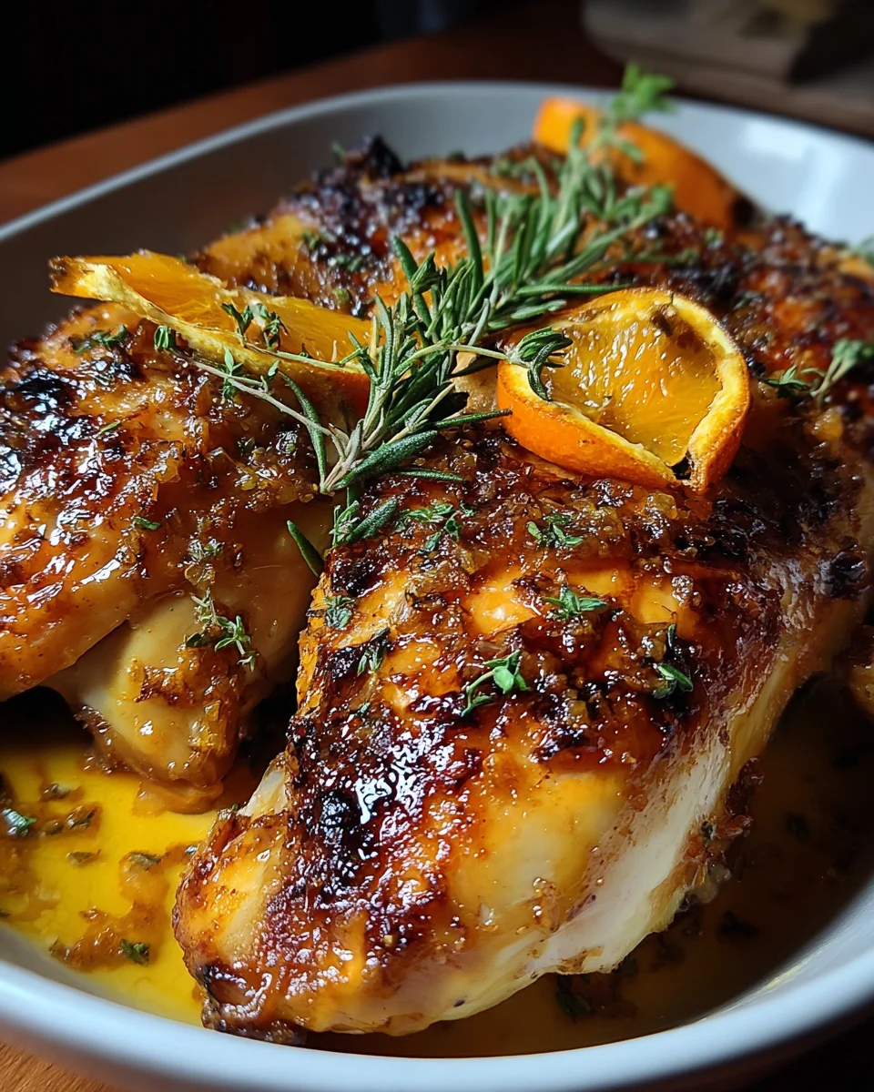 Roasted Orange Chicken