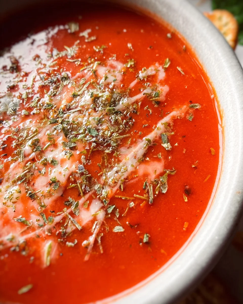 Slow Cooker Tomato Soup