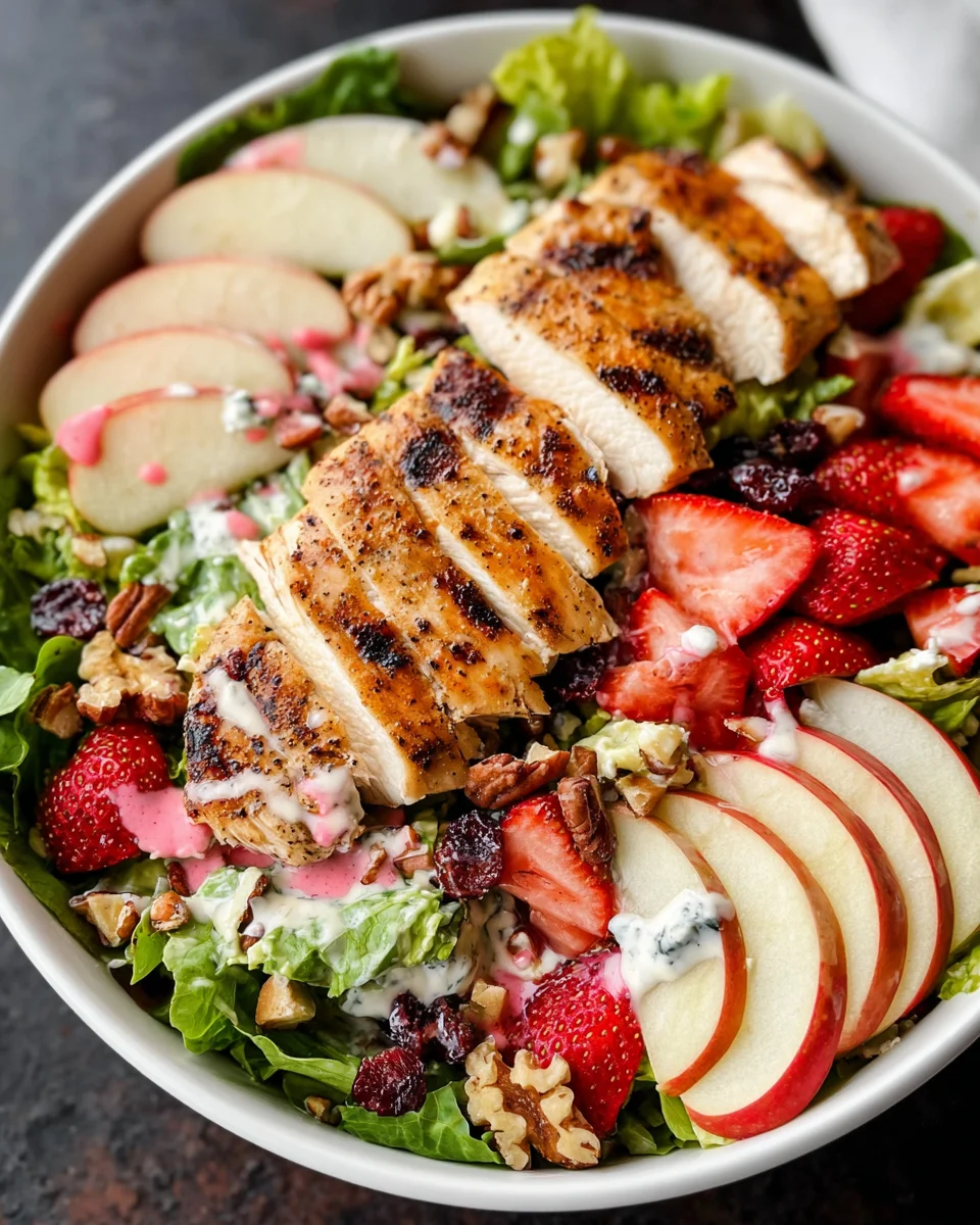 The Best Strawberry Chicken Salad