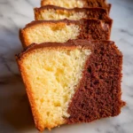 Three Layer Pound Cake