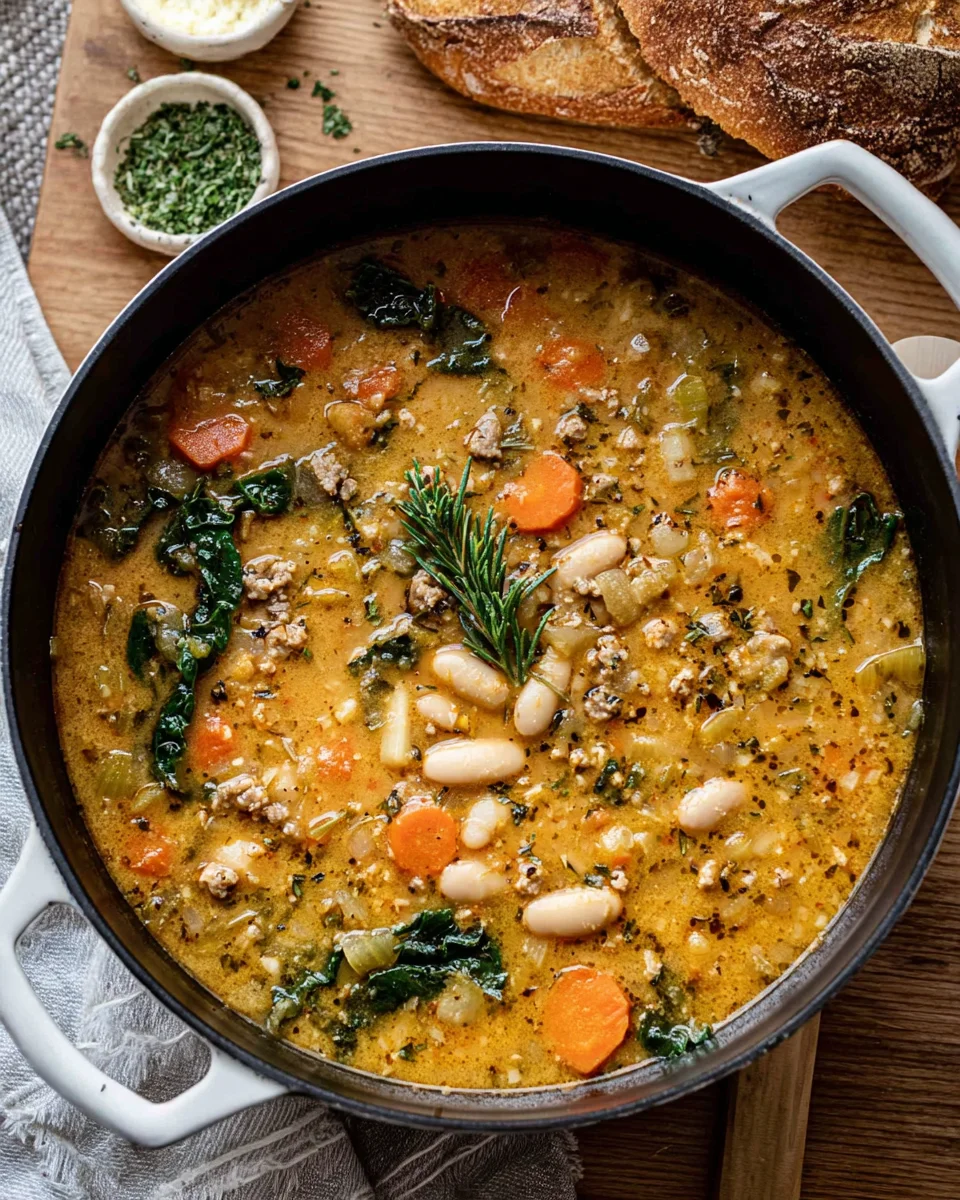 Tuscan White Bean Soup