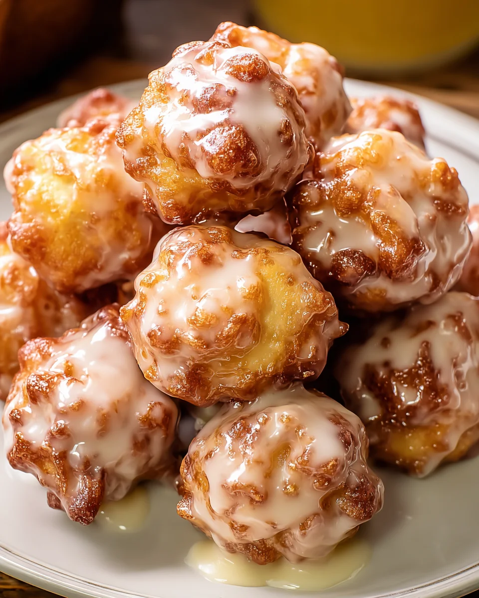Apple Fritter Bites