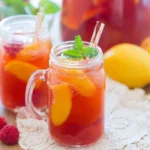 Bellini Peach Raspberry Iced Tea