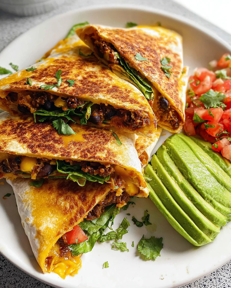 Black Bean Crunch Wrap 22 Black Bean Crunch Wrap