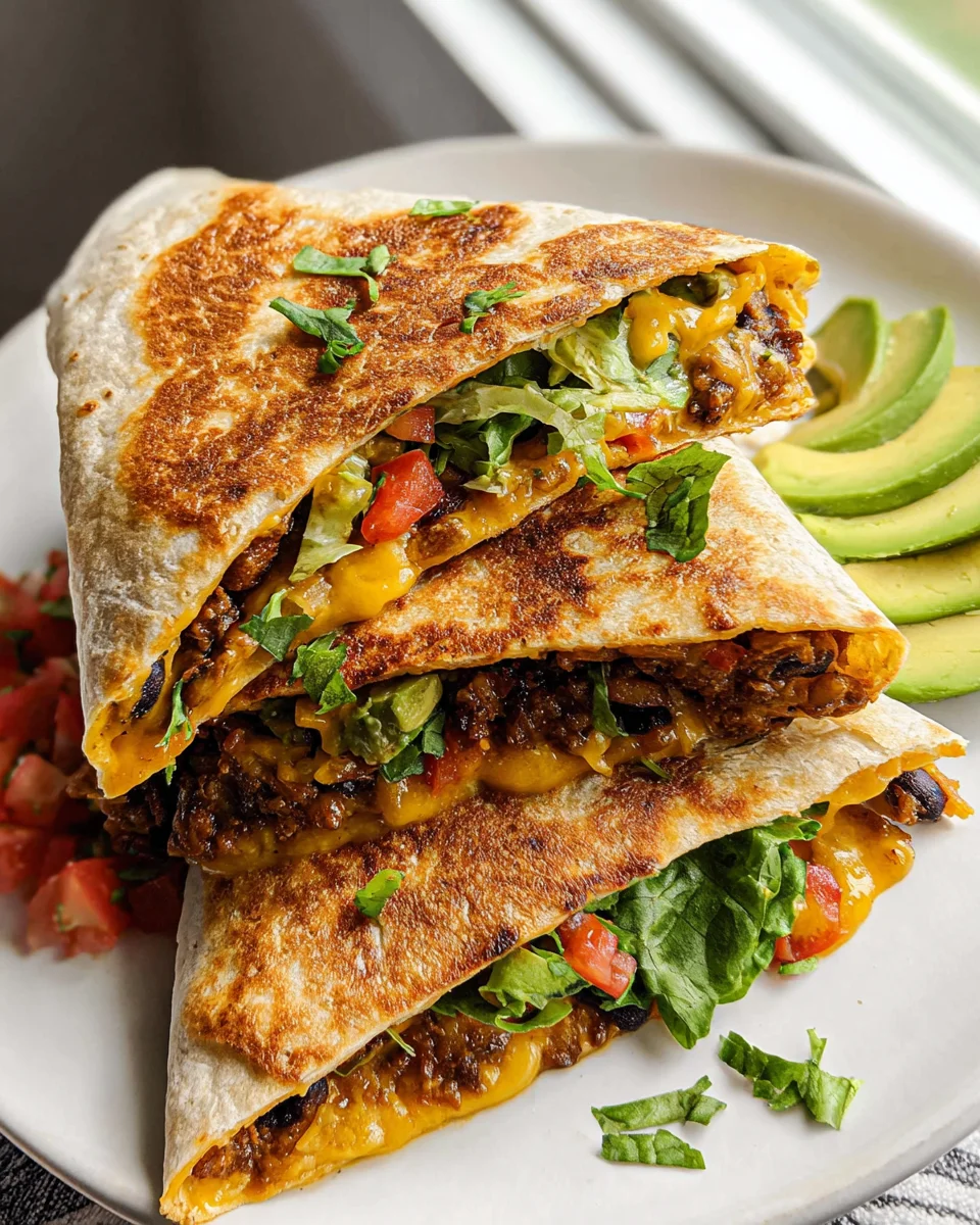 Black Bean Crunch Wrap 31 Black