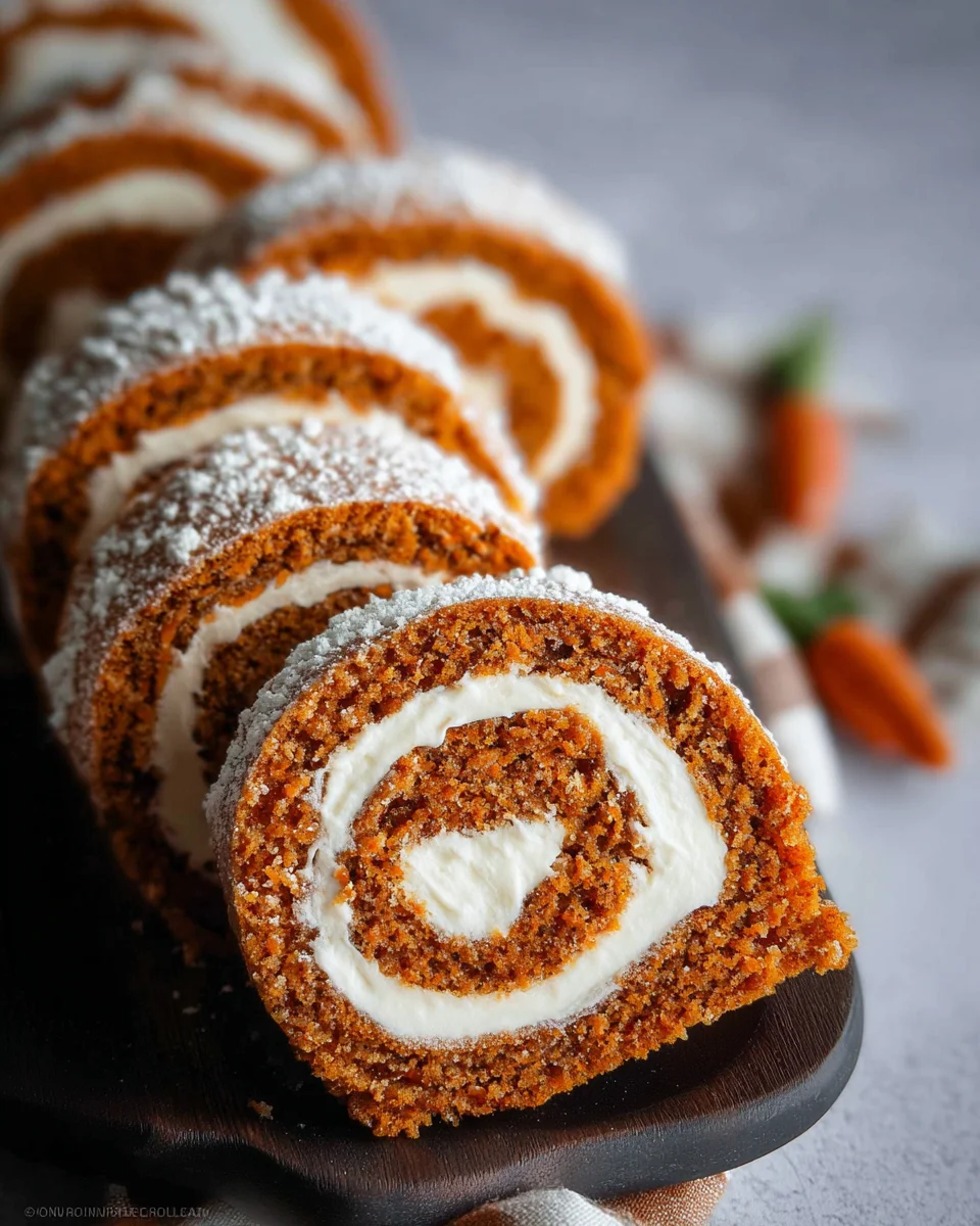 Carrot Cake Roll 29 Carrot