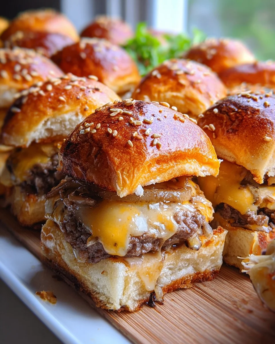 Cheeseburger Sliders 34 Cheeseburger