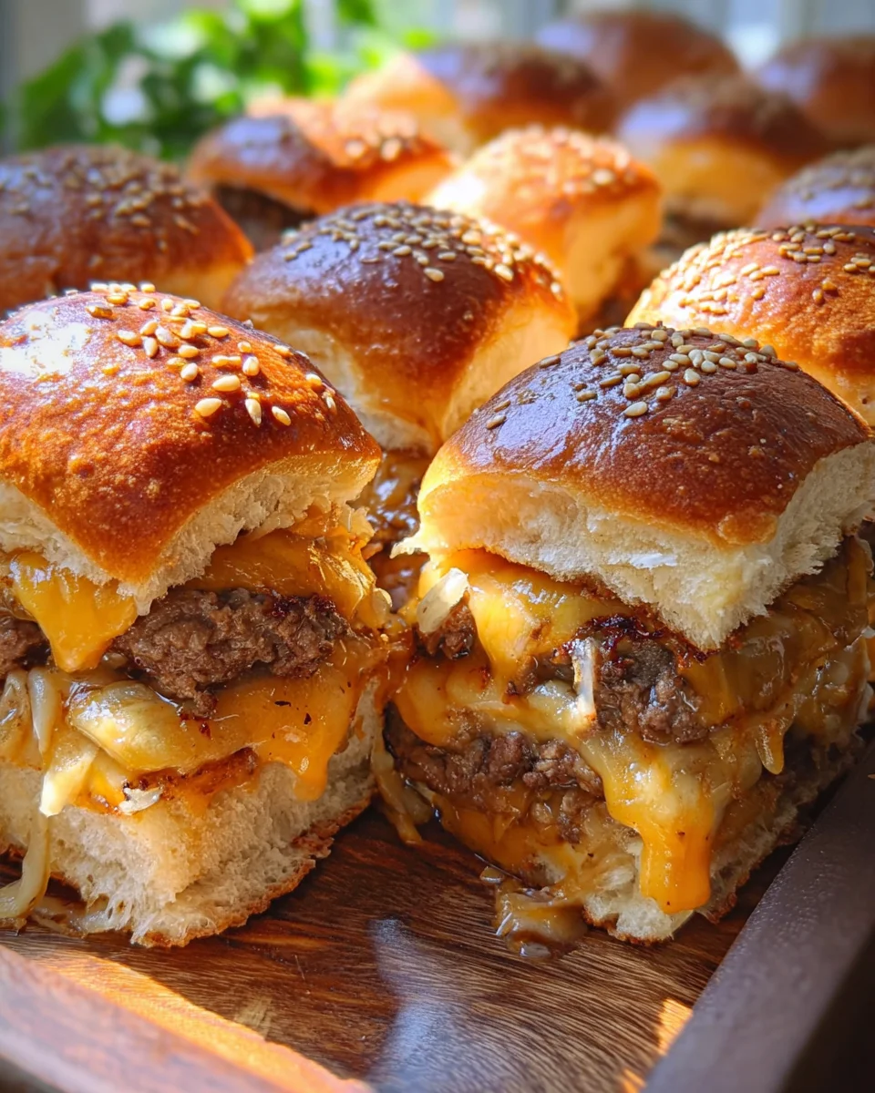 Cheeseburger Sliders 35 Cheeseburger