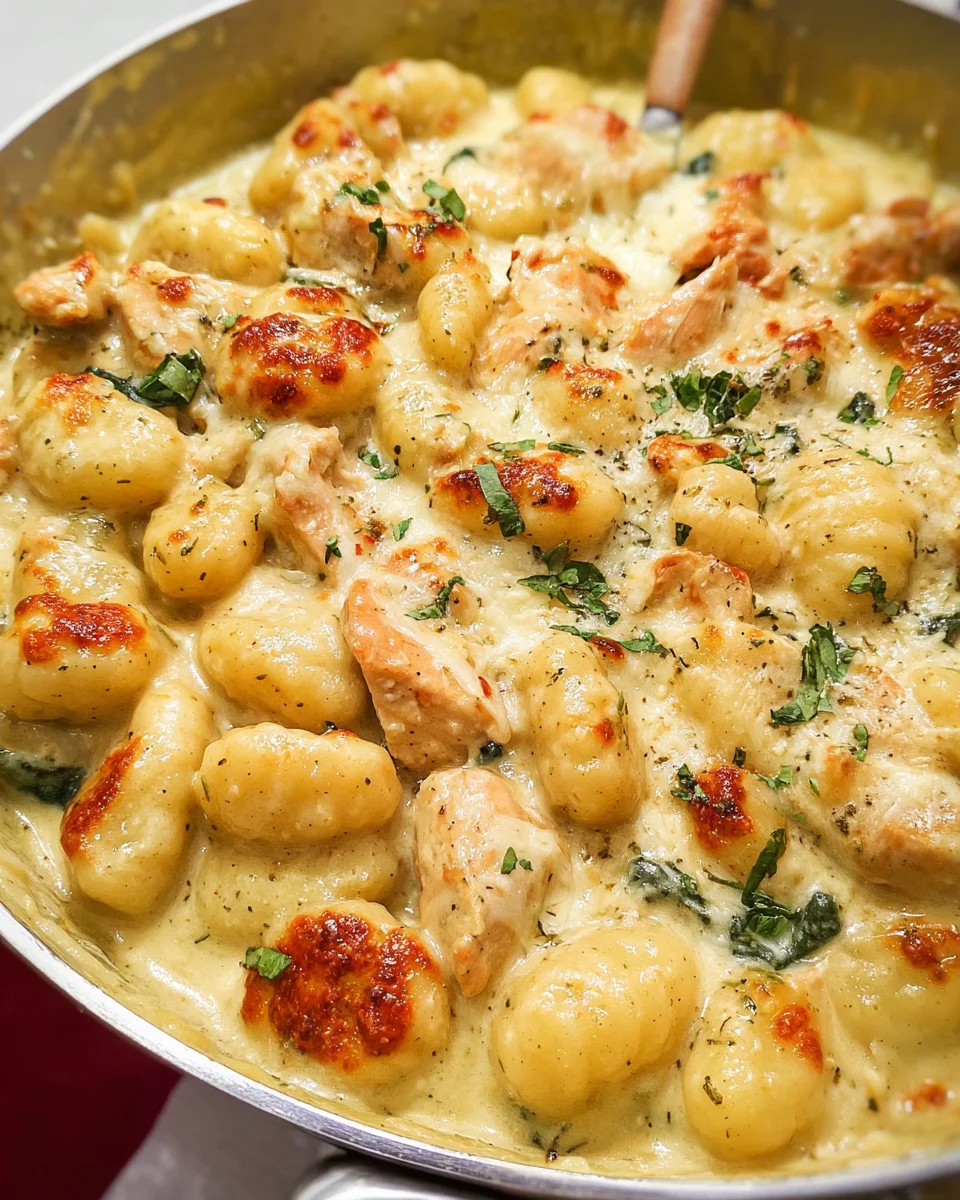 Chicken Alfredo Gnocchi 20 Chicken