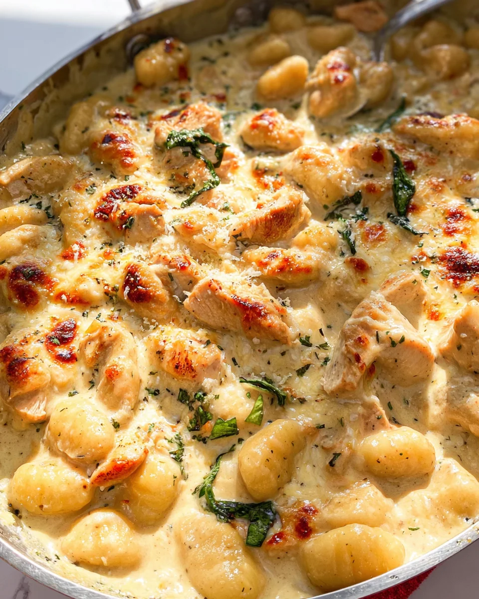 Chicken Alfredo Gnocchi 21 Chicken