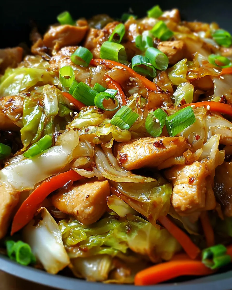Chicken Cabbage Stir-Fry Recipe