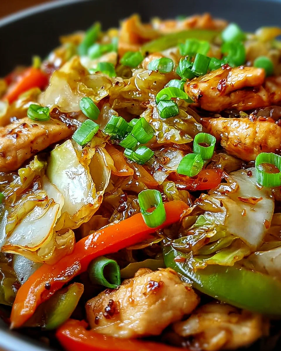 Chicken Cabbage Stir-Fry Recipe 26 Chicken