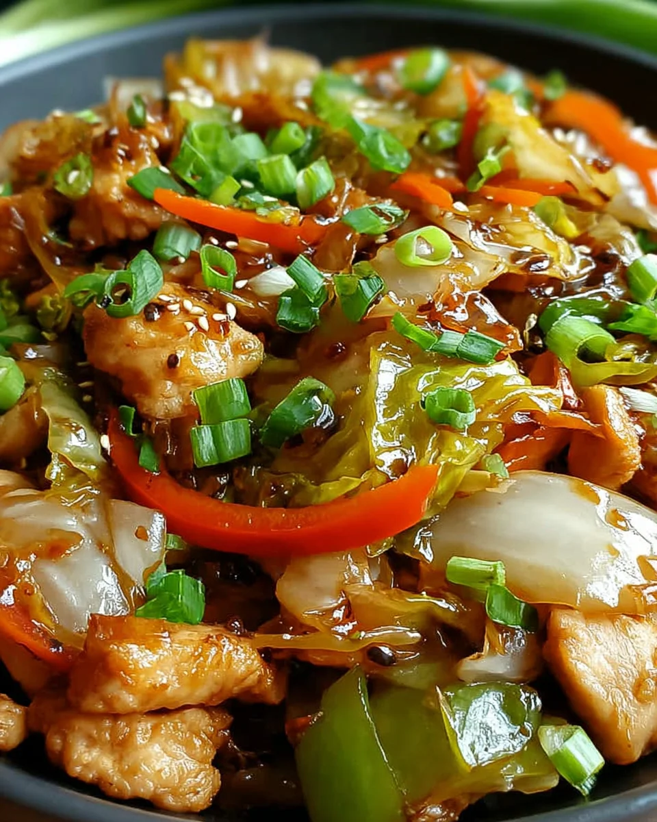 Chicken Cabbage Stir-Fry Recipe 27 Chicken