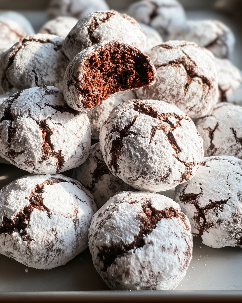 Classic Chocolate Snowball Cookies 20 Classic