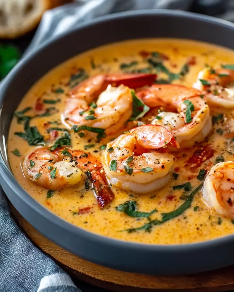 Crab and Shrimp Seafood Bisque 25 Crab