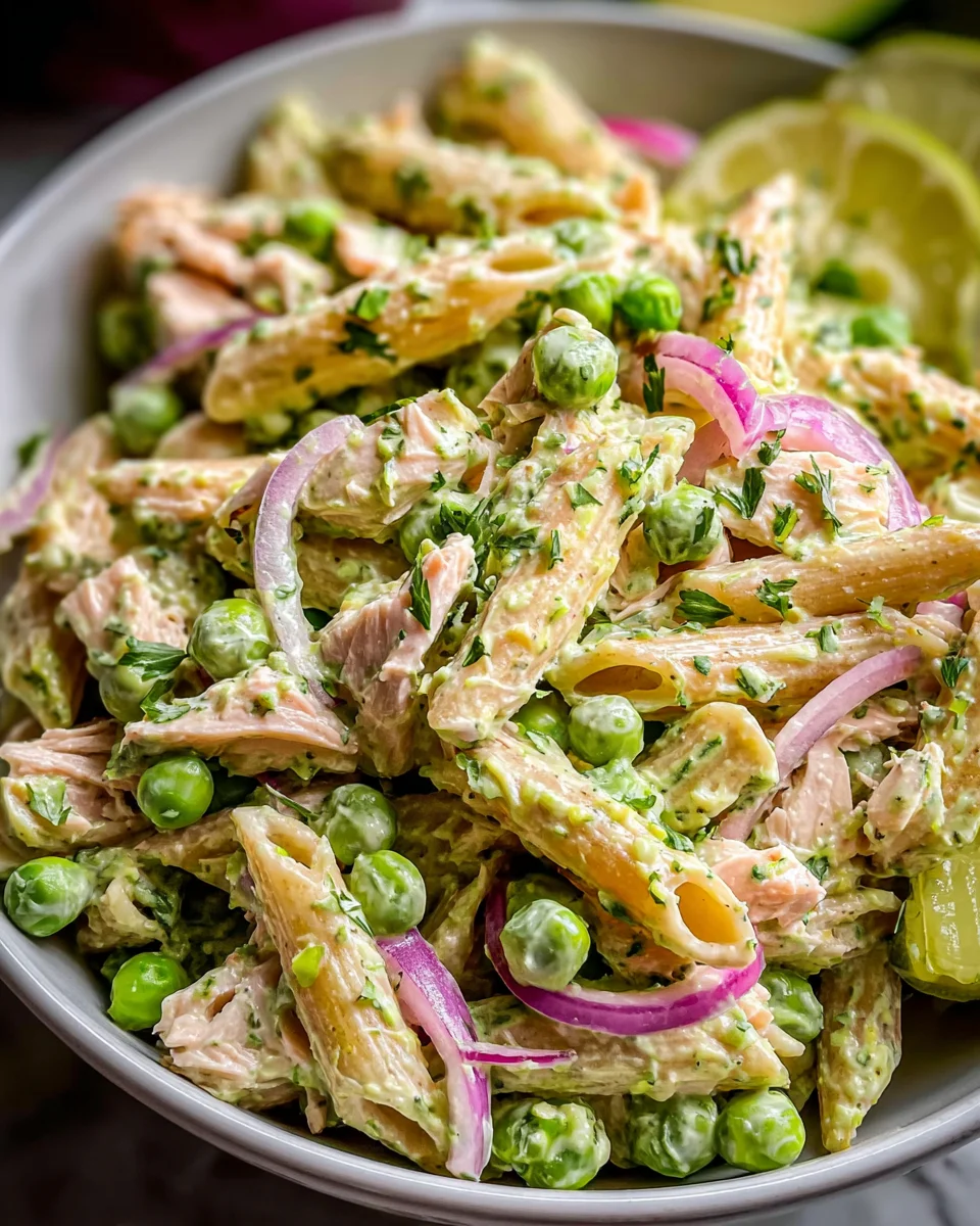 Creamy and Healthy Tuna Pasta Salad