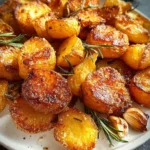 Crispy Roast Potatoes with Rosemary and Garlic - Whole30
