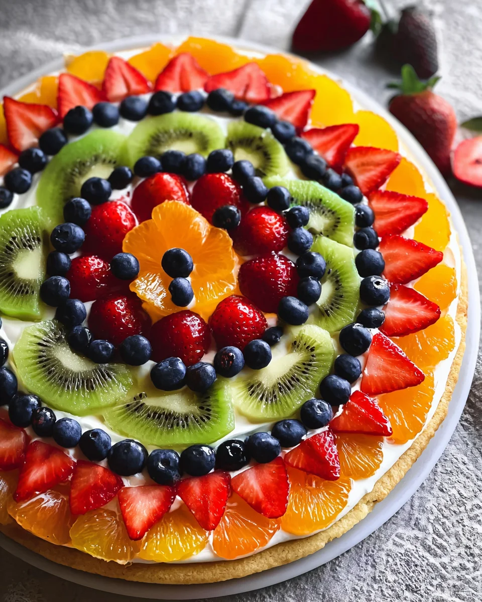 Fruit Pizza Recipe 16 Fruit