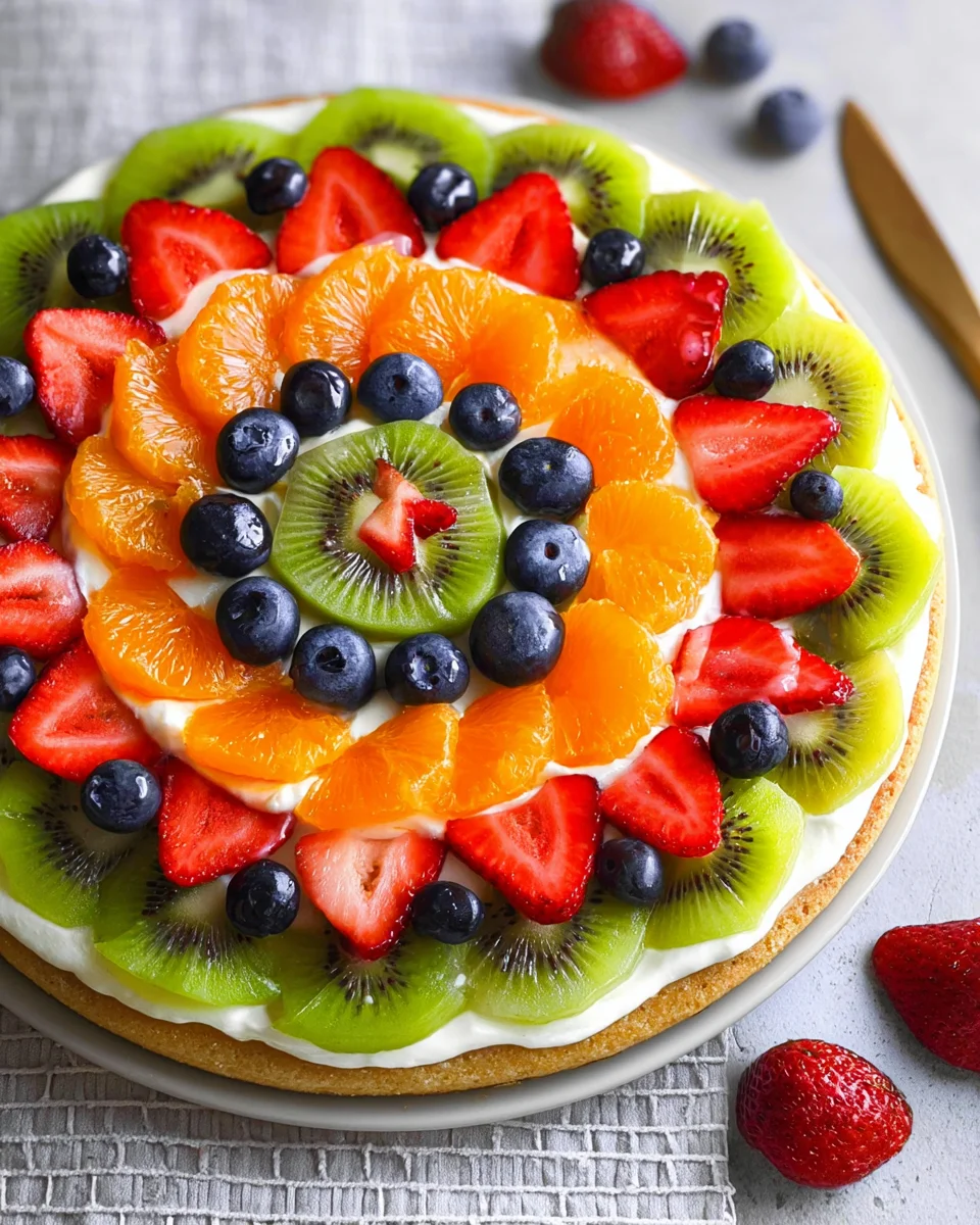 Fruit Pizza Recipe 17 Fruit