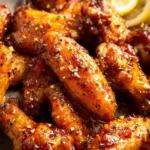 Honey Lemon Pepper Wings