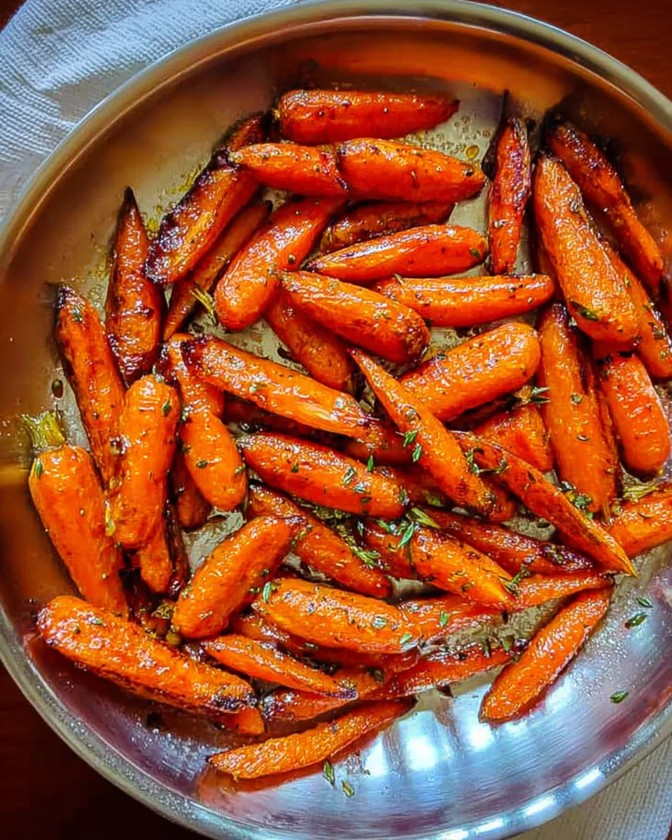 Honey Roasted Carrots 18 Honey