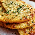 Keto Garlic Flatbread