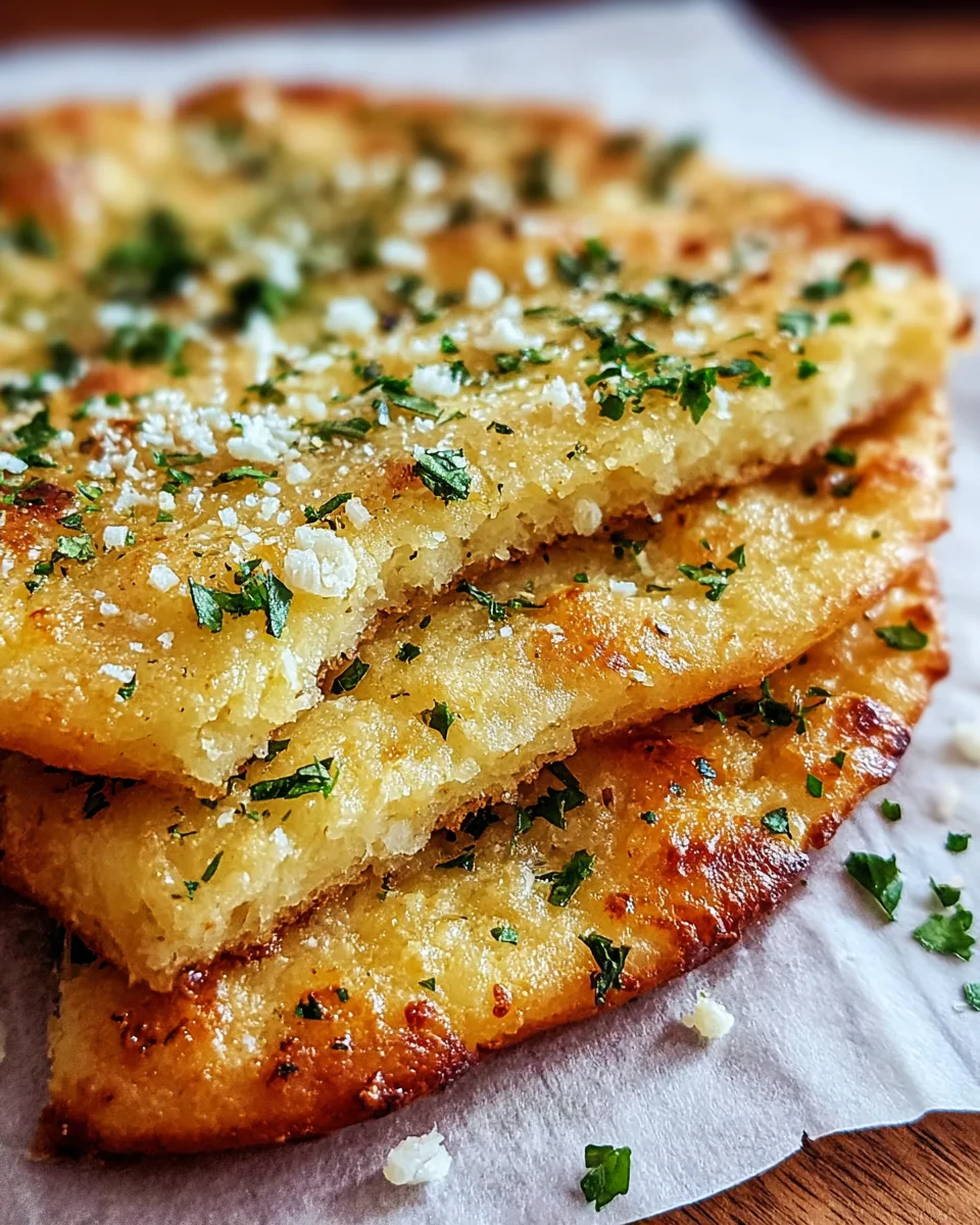 Keto Garlic Flatbread 22 Keto