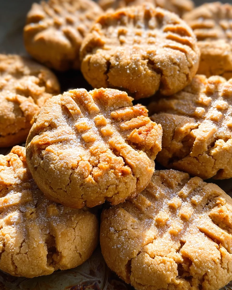 Keto Peanut Butter Cookies