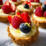 Mini Lemon Cheesecake Tarts