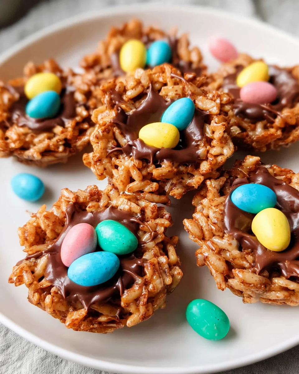 No-Bake Chocolate Bird Nests 16 No-Bake