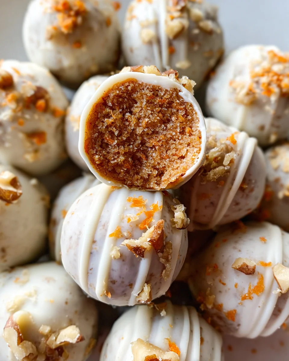 No Bake Carrot Cake Bites 25 No Bake Carrot Cake Bites