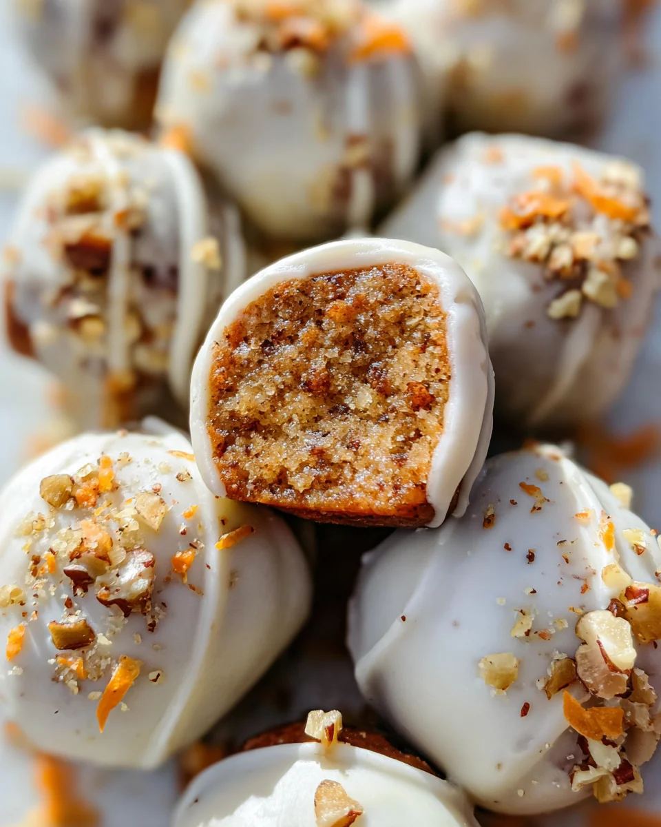 No Bake Carrot Cake Bites 21 No