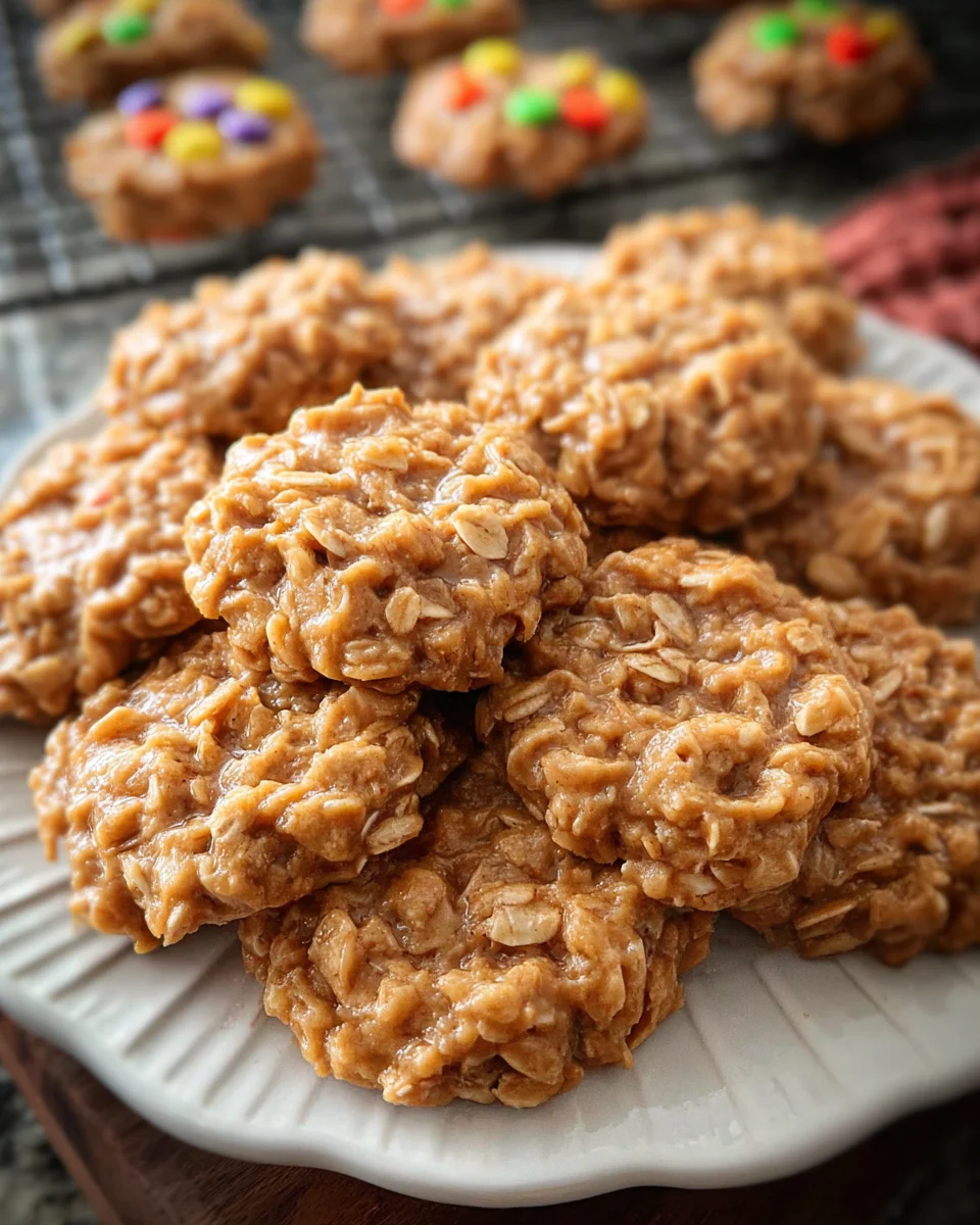 Peanut Butter No Bake Cookies 26 Peanut Butter No Bake Cookies