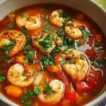 Quick and Spicy Shrimp Soup