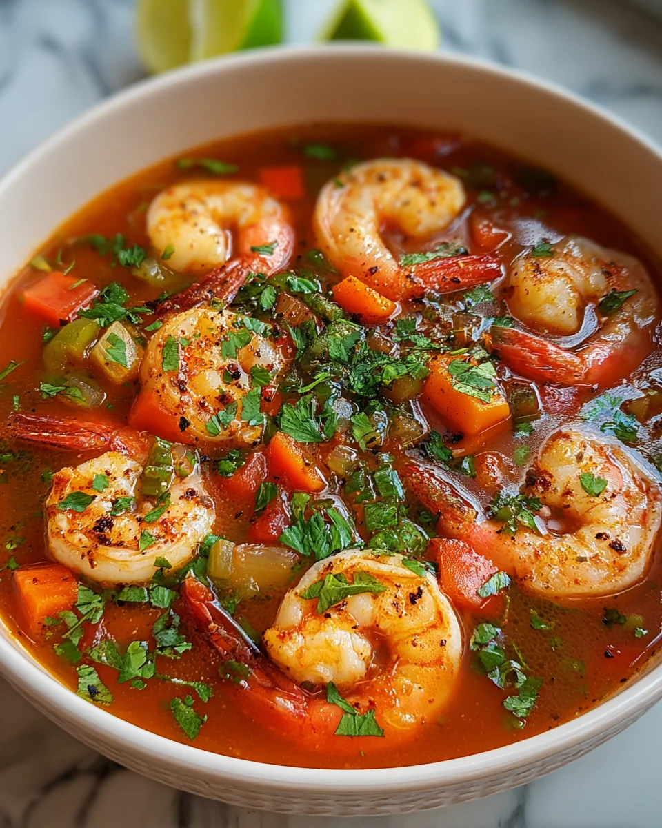 Quick and Spicy Shrimp Soup 28 Quick