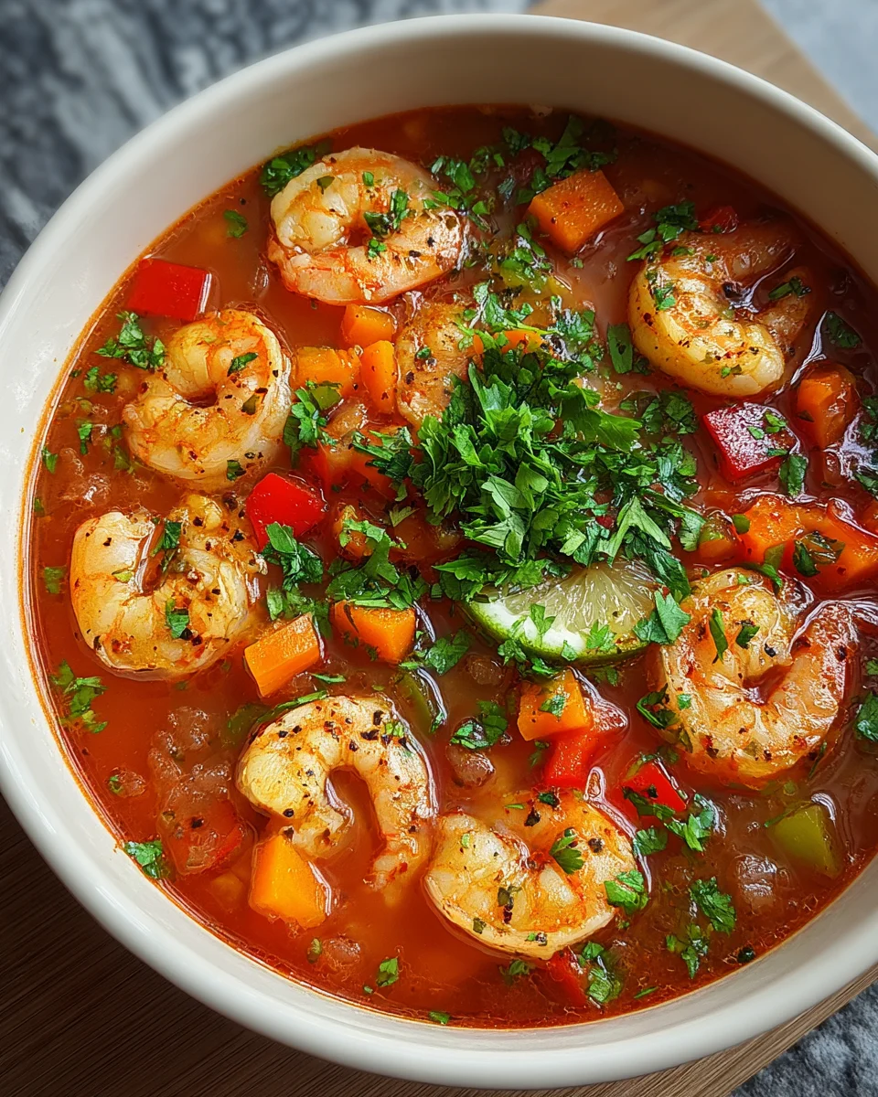 Quick and Spicy Shrimp Soup 29 Quick