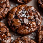 Salted Brownie Cookies