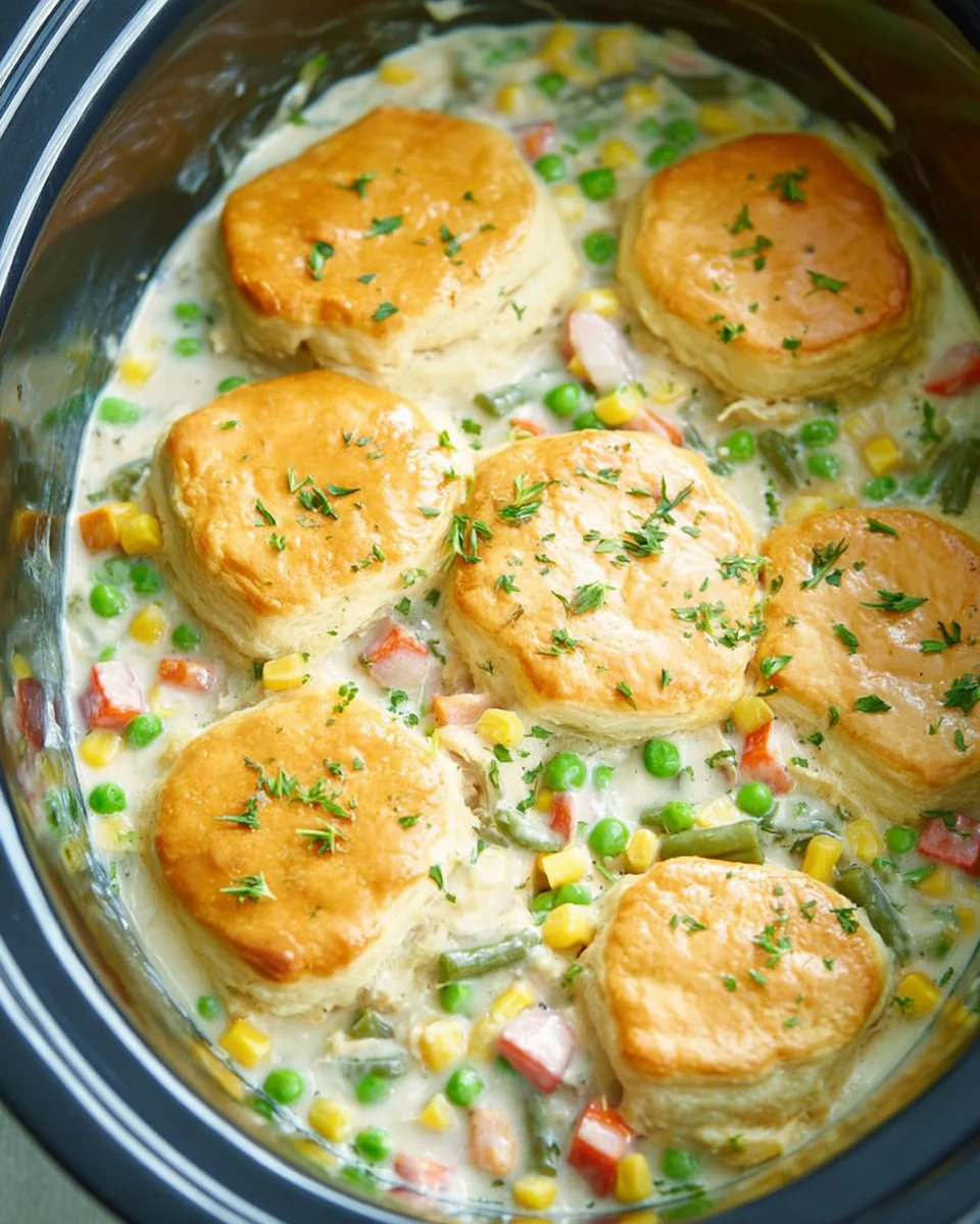 Slow Cooker Chicken Pot Pie 25 Slow