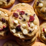 Soft-Baked White Chocolate Cranberry Cookies